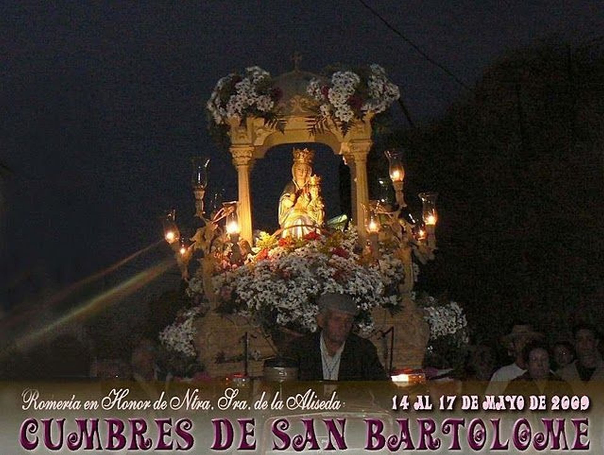 Romería en honor a la Virgen de la Aliseda 2009 Cumbres de San Bartolomé